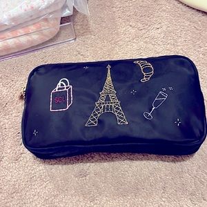 Stoney Clover Lane Noir Small pouch- embroidered